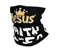 Cache-Cou Drapeau Américain des Pompiers Écharpe Tube Anti-UV Balaclava Anti-Solaire Bandana, pour Cyclisme, Yoga, Ski, Course À Pied, 26x30cm