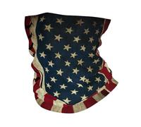 Cache-Cou Drapeau Américain Nous Peuple Balaclava Écharpe Demi-Visage Élastique Echarpe Gaiter pour Yoga Moto Course À Pied 25X50 Cm