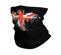 Cache Cou Drapeau Britannique Drapeau D'Amérique Centrale Neck Warmer Multi-Usage Bandana Vent Poussière Preuve Tour De Cou pour Escalade Yoga Adulte