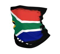 Cache Cou Drapeau De L'Afrique du Sud Couvre-Chef Anti-UV Écharpe Multifonction Balaclava pour Cyclisme Extérieur Randonnée