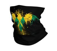 Cache-Cou Drapeau De L'Aigle De Saint-Vincent-Et-Les Grenadines Bandana Tubulaire Élastique Tour De Cou Respirant Cache Cou Elastique pour Moto Course À Pied Vélo 25X50 CM