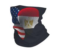 Cache Cou Drapeau De L'Amitié des États-Unis, De L'Égypte Et des Égyptiens, Cœur Cache-Col Lavable Bandana Respirant Écharpe pour Cyclisme Vélo Yoga