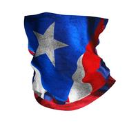 Cache Cou Drapeau De Porto Rico Drapeau De Cuba Écharpe Anti-Solaire Couvre-Chef Multifonction Balaclava pour Cyclisme Course À Pied Homme Femme 25X50CM