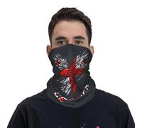 Cache Cou Drapeau des Géorgiens De Géorgie, Cache-Col Lavable Bandana Anti-UV Tour De Cou pour Extérieur Cyclisme Escalade