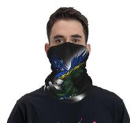 Cache-Cou Drapeau des Îles Salomon Bandana Tubulaire Élastique Tour De Cou Balaclava Echarpe Gaiter pour Moto Course À Pied Randonnée 25X50 Cm