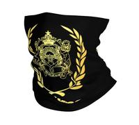 Cache-Cou Drapeau des Marocains du Maroc Bandana Tubulaire Ultra-Douce Cache Cou Elastique Balaclava Tour De Cou pour Randonnée Course À Pied Moto 25X50 Cm