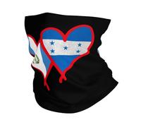 Cache Cou Drapeau du Honduras Et Drapeau du Guatemala Écharpe Respirant Couvre-Chef Durable Décoration Faciale pour Cyclisme Randonnée Course À Pied 25X50CM