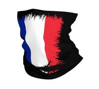 Cache-Cou Drapeau Français De La France Balaclava Anti-Solaire Écharpe Multi-Usage Cache-Col pour Jogging Randonnée Ski