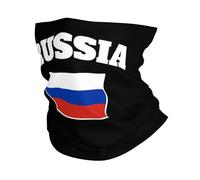 Cache-Cou Drapeau Russe De La Russie Tour De Cou Ultra-Douce Bandana Tubulaire Balaclava Écharpe Demi-Visage pour Moto Vélo Yoga 25X50 Cm