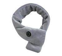 Cache-cou - Écharpe chauffante, chauffante - Coussin de nuque rechargeable par USB avec 3 réglages de chaleur - Polaire douce - Bretelles chauffantes - Chauffe-cou électrique pour soulager les muscles