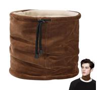 Cache-cou, écharpe coupe-vent pour le ski, cordon de serrage réglable, couvre-visage pour temps froid, cache-cou d'hiver, écharpe de visage en plein air, guêtre de ski et de randonnée, protection du