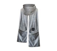 Cache-cou électrique - Écharpe chauffante électrique intelligente 5 V - Écharpe chauffante pour le cou - Cache-cou lavable - Alimenté par USB - 3 réglages de température