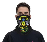 Cache Cou Emblème National De Sao Tomé-Et-Principe Tour De Cou Vent Poussière Preuve Neck Warmer Anti-Solaire Cache-Col pour Cyclisme Vélo Ski
