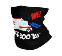 Cache Cou EMS EMT Paramédical Drôle Premier Intervenant Boo Boo Bus Neck Warmer Élastique Bandana Personnalisé Tour De Cou pour Randonnée Escalade Cyclisme