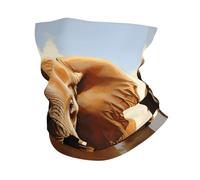 Cache-cou en forme de famille d'éléphants UPF 50+ - Écharpe rafraîchissante - Protection solaire UV - Masque de cyclisme - Bandana de randonnée respirant pour homme et femme
