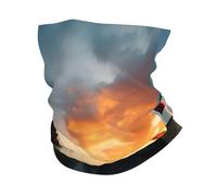 Cache-cou en forme de phare arc-en-ciel UPF 50+ - Protection solaire UV - Masque de cyclisme - Bandana respirant pour la randonnée - Pour homme et femme