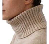 Cache-cou en peluche - Écharpe douce et épaisse pour homme avec doublure , ski, équitation avec design coupe-vent, protection thermique pour activités sportives, temps froid pour la randonnée à