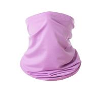 Cache Cou Été en Soie Glace Cool Tour de Cou Frais Respirant Anti-UV Foulard Élastique Facekini Séchage Rapide pour Sport Activité en Plein Air Randonné Cyclisme Moto Pêche Golf Noir