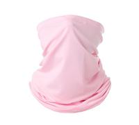 Cache Cou Été en Soie Glace Cool Tour de Cou Frais Respirant Anti-UV Foulard Élastique Facekini Séchage Rapide pour Sport Activité en Plein Air Randonné Cyclisme Moto Pêche Golf Noir