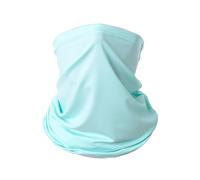 Cache Cou Été en Soie Glace Cool Tour de Cou Frais Respirant Anti-UV Foulard Élastique Facekini Séchage Rapide pour Sport Activité en Plein Air Randonné Cyclisme Moto Pêche Golf Noir