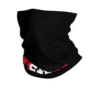 Cache-Cou Flag of Peru Bandana Tubulaire Respirant Echarpe Gaiter Élastique Écharpe Demi-Visage pour Moto Vélo Randonnée 25X50 Cm