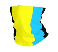 Cache-Cou Flag of The Sultanate of Burongan Print Bandana Tubulaire Multi-Usage Echarpe Gaiter Respirant Cache Cou Elastique pour Randonnée Vélo Moto 25X50 Cm