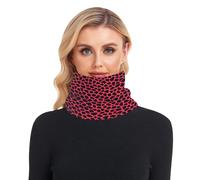 Cache-cou hommes femmes pour femmes et hommes épais doublure polaire thermique temps froid course léopard motif imprimé un motif répétitif sans couture Un graphique vectoriel plat simple et