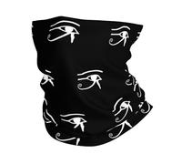Cache-Cou Œil De Ra, Dieu Égyptien Balaclava Echarpe Gaiter Multi-Usage Bandana Tubulaire pour Vélo Yoga Randonnée 25X50 Cm