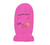 Cache-cou intégral en tricot à 3 trous - Lettre d'hiver - Printemps - Automne - Autres activités pour garçon et fille - Bonnet tricoté pour bébé fille garçon homme femme pour nouveau-né - Photographie