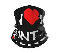 Cache-Cou J'aime Ma Tante Et Mon Oncle Chapeaux Demi-Visage Élastique Bandana Anti-Solaire Chapeaux, pour Moto, Yoga, Femme, Ski, 26x30cm