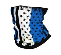 Cache Cou L'Amérique Et Le Nicaragua Se Combinent pour Former Le Drapeau Nicaraguayen Décoration Faciale UV Résistant Écharpe Antidérapant Couvre-Chef pour Cyclisme Randonnée Jogging 25X50CM