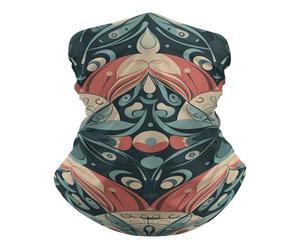 Cache-Cou Mexican Folk Art Bandana Tubulaire Élastique Écharpe Demi-Visage Ultra-Douce Tour De Cou pour Moto Course À Pied Randonnée 25X50 Cm