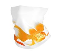 Cache-cou mignon imprimé poissons rouges ultra doux et extensible pour homme et femme
