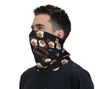 Cache-Cou Mon Patronus Est Cochon d'Inde Balaclava Echarpe Gaiter Élastique Bandana Tubulaire pour Vélo Moto Yoga 25X50 Cm