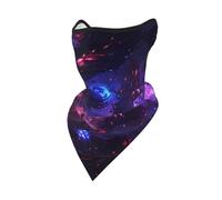 Cache-Cou Motif d'arbre Violet Écharpe Tube Anti-UV Chapeaux Demi-Visage Anti-Solaire Bandana, pour Randonnée, Adulte, Extérieur, Femme, 24x51cm