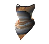 Cache-Cou Motif De Paysage De Jupiter Chapeaux Séchage Rapide Couvre-Chef Anti-UV Balaclava, pour Extérieur, Ski, Course À Pied, Randonnée, 24x51cm