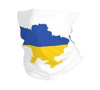 Cache-cou multi-usage avec drapeau de l'Ukraine - Pour homme et femme - Pour le travail, la course à pied, le sport