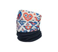 Cache cou multicol en polaire Barts Heart Blanc TU