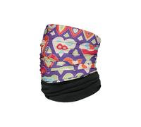 Cache cou multicol en polaire Barts Heart Violet TU