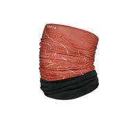 Cache cou multicol en polaire Barts Topographic Orange TU