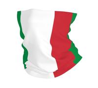 Cache-Cou Multifonctionnel Aux Couleurs Du Drapeau Italien Écharpe Tubulaire Élastique Bandana Cagoule Tour De Cou Pour Hommes Et Femmes Idéal Pour Le Cyclisme La Course À Pied Et La Randonnée