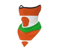 Cache-Cou Multifonctionnel Léger Et Respirant Avec Imprimé Drapeau Du Niger Idéal Pour Le Vélo Le Ski La Course À Pied Et La Moto