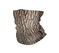 Cache-Cou Nature Arbre Vieux Pin Écorce Bois Chapeaux Demi-Visage Multi-Usage Décoration Faciale Imprimé Gaiter, pour Vélo, Ski, Cyclisme, Randonnée, 26x30cm