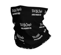 Cache-Cou Nous, Peuple, Sommes en Colère Balaclava Cache Cou Elastique Multi-Usage Bandana Tubulaire pour Moto Yoga Course À Pied 25X50 Cm