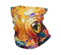 Cache-Cou Octopuss Underwater Marine Life Psychedelic Colorful Bandana Tubulaire Multi-Usage Cache Cou Elastique Respirant Tour De Cou pour Course À Pied Vélo Moto 25X50 Cm