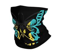 Cache-Cou Papillon Bahamas Drapeau des Bahamas Balaclava Bandana Tubulaire Élastique Tour De Cou pour Course À Pied Yoga Moto 25X50 Cm