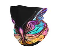 Cache-cou papillon coloré en microfibre, cadeau d'équitation, écharpe chaude pour l'alpinisme, le ski, le cou, chapeau de pirate, Noir , Taille unique
