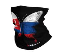 Cache Cou Papillon du Drapeau Somalien Écharpe Multifonction Couvre-Chef Respirant Balaclava pour Randonnée Jogging Cyclisme 25X50Cm
