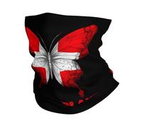 Cache Cou Papillon du Drapeau Suisse Tour De Cou Ultra-Douce Neck Warmer Anti-Solaire Écharpe pour Cyclisme Vélo Yoga