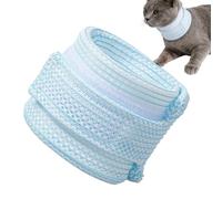 Cache-cou pour chat - Collier anti-évasion pour petit chien - Collier confortable et respirant - Support de plaie doux et respirant | Cône pour chats de petite et moyenne taille - Pour la maison